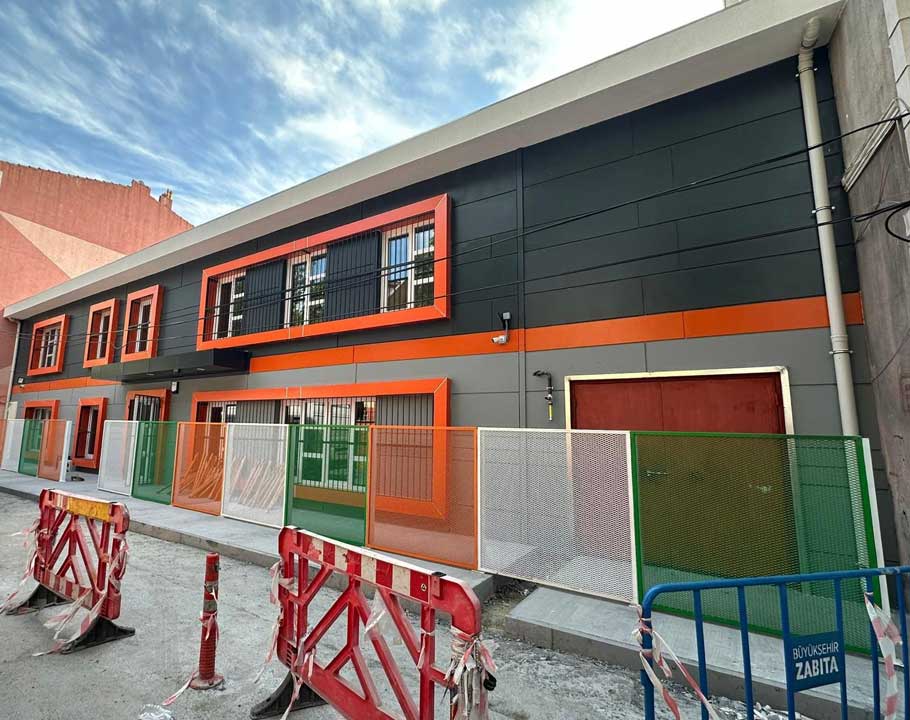 çelik şantiye binaları