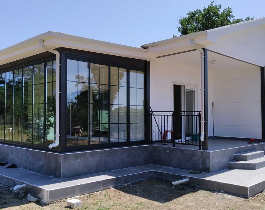 Steel individual residences